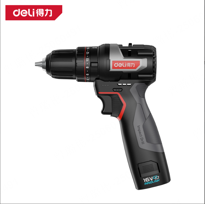 得力工具 DE-CZ16-1D2 冲击钻2.0两电一充-0.87