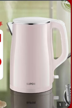 苏泊尔（SUPOR） SW-15S03 电热水壶烧水壶电304不锈钢-个