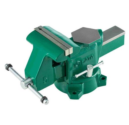 世达工具 70851 重型球墨铸铁台虎钳-4寸