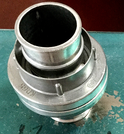 杰通 消防接扣 DN65  铝材质-65直流水枪