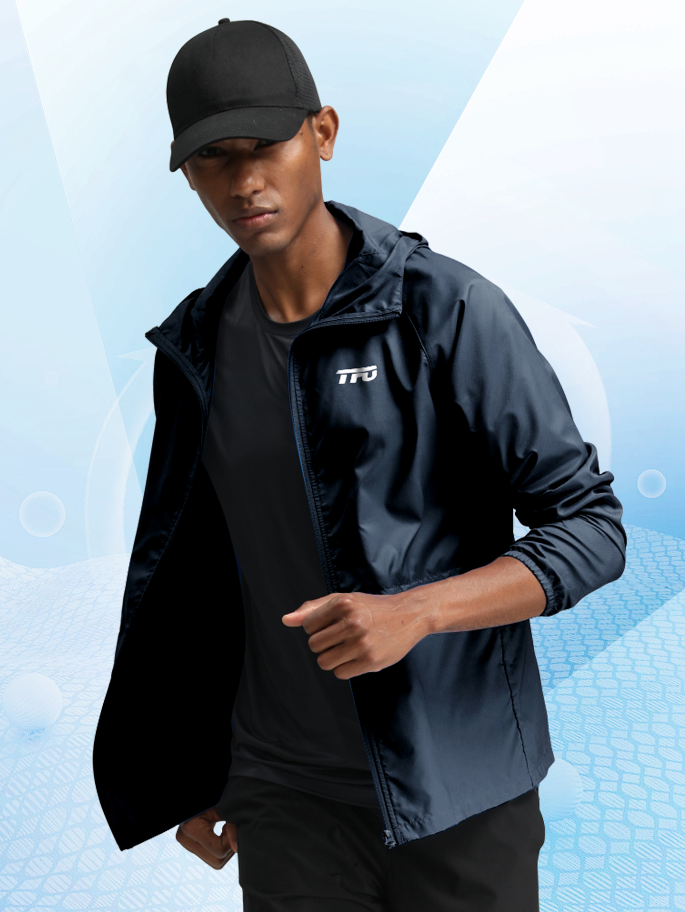 TFO 防晒衣 防晒指数50+ 藏青色-M