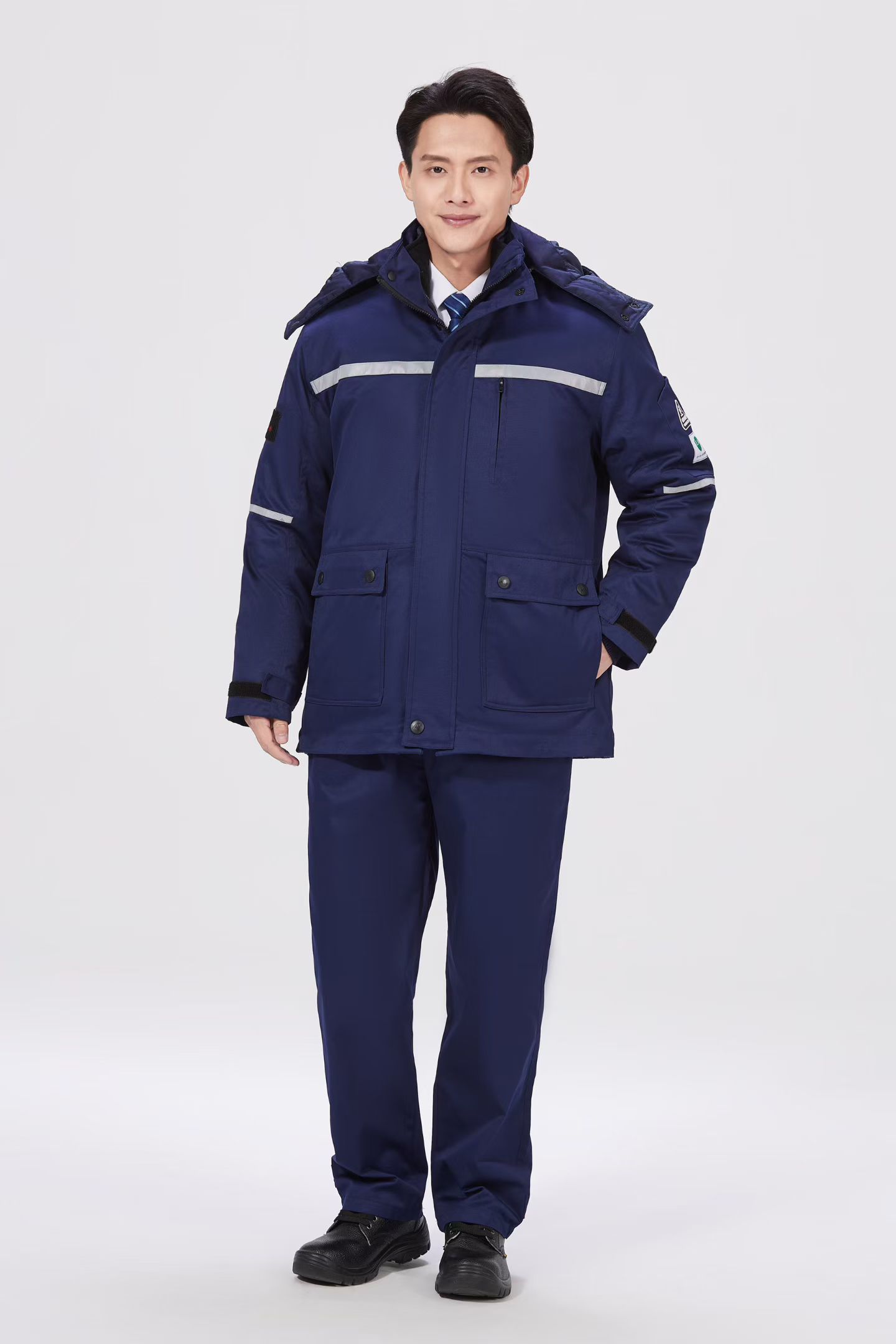 君御 cvc 冬季防静电 棉衣棉服 工作服-S