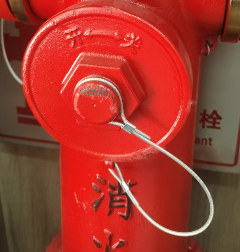 宝世安 室外地上消防栓水盖 闷盖-红色