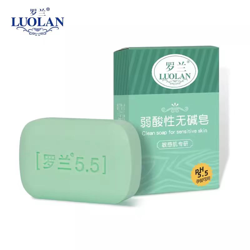 罗兰 弱酸性无碱皂 敏感肌专研-100g