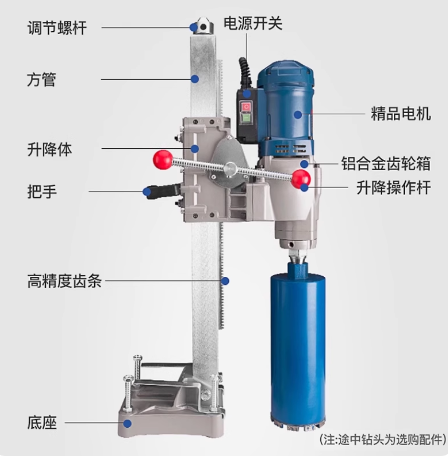 东成 Z1Z-FF03-160 台式水钻机-12
