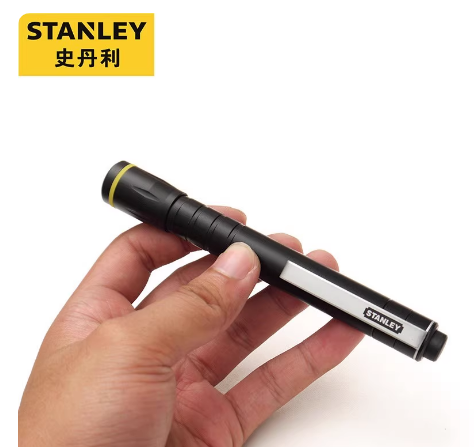 史丹利 95-194-23 LED铝合金笔形手电筒-AAA电池