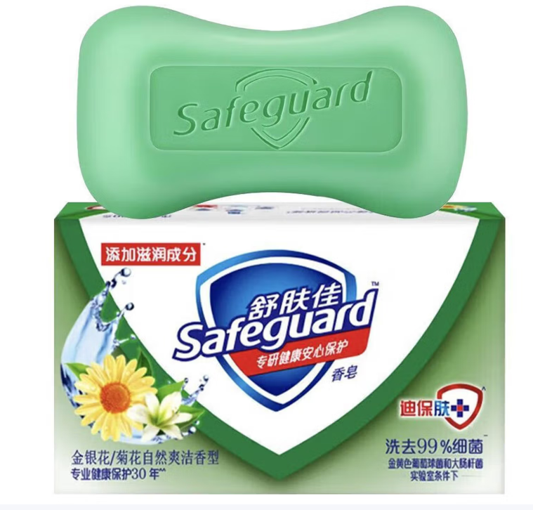 舒膚佳 金銀花/菊花 香皂-100g