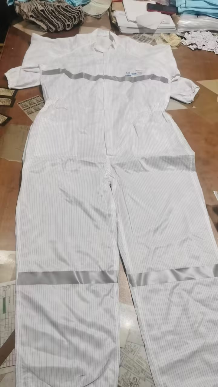 君御 白色连体 防静电服 定制款-S