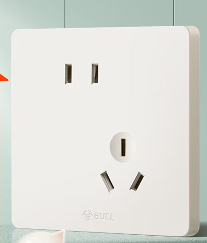 公牛（BULL） G12Z223白 二三极连体插座-个