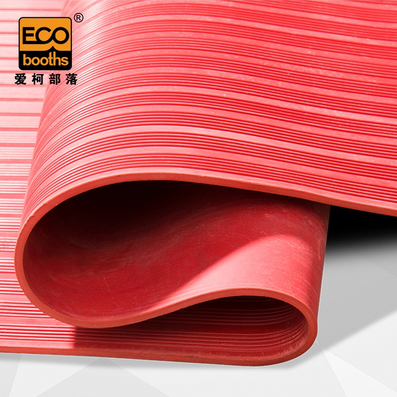 爱柯部落  绝缘垫 1x5m厚5mm（红色条纹）-65cm*115cm