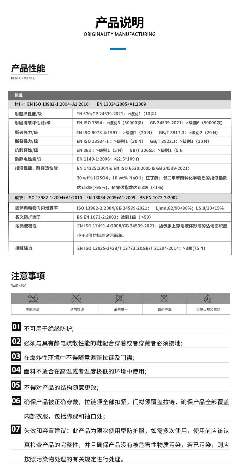 安丹达 Body Armour 400Ⅰ防护服（连脚款） CBS11 L 白色 PP+PE透气膜 55g/m2-S