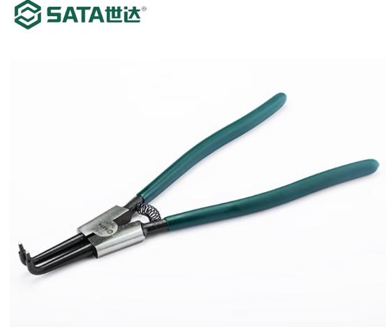 世达工具 72024 德式轴用曲口卡簧钳1寸-13