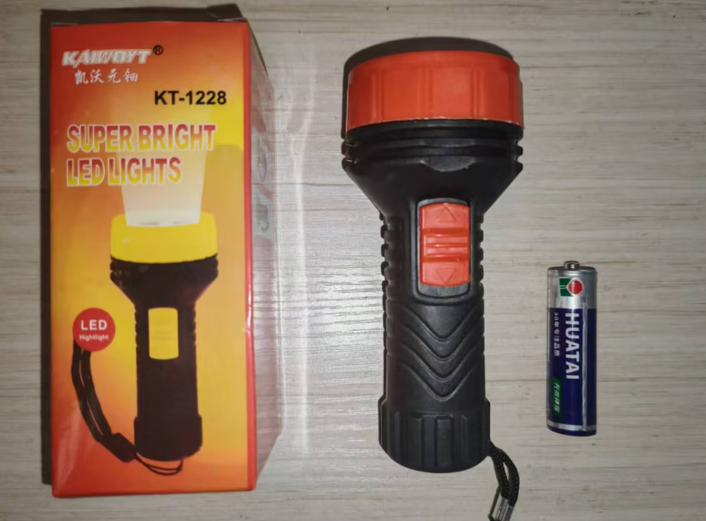  凯沃元细 KT1228消防手电筒 电池款11公分-把