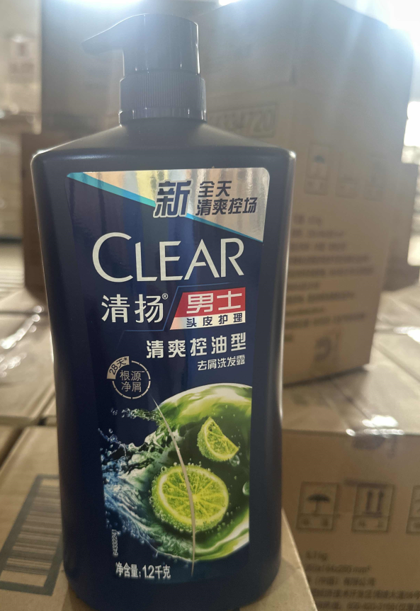 清扬 清爽控油型 去屑洗发水（男士）-1.2kg