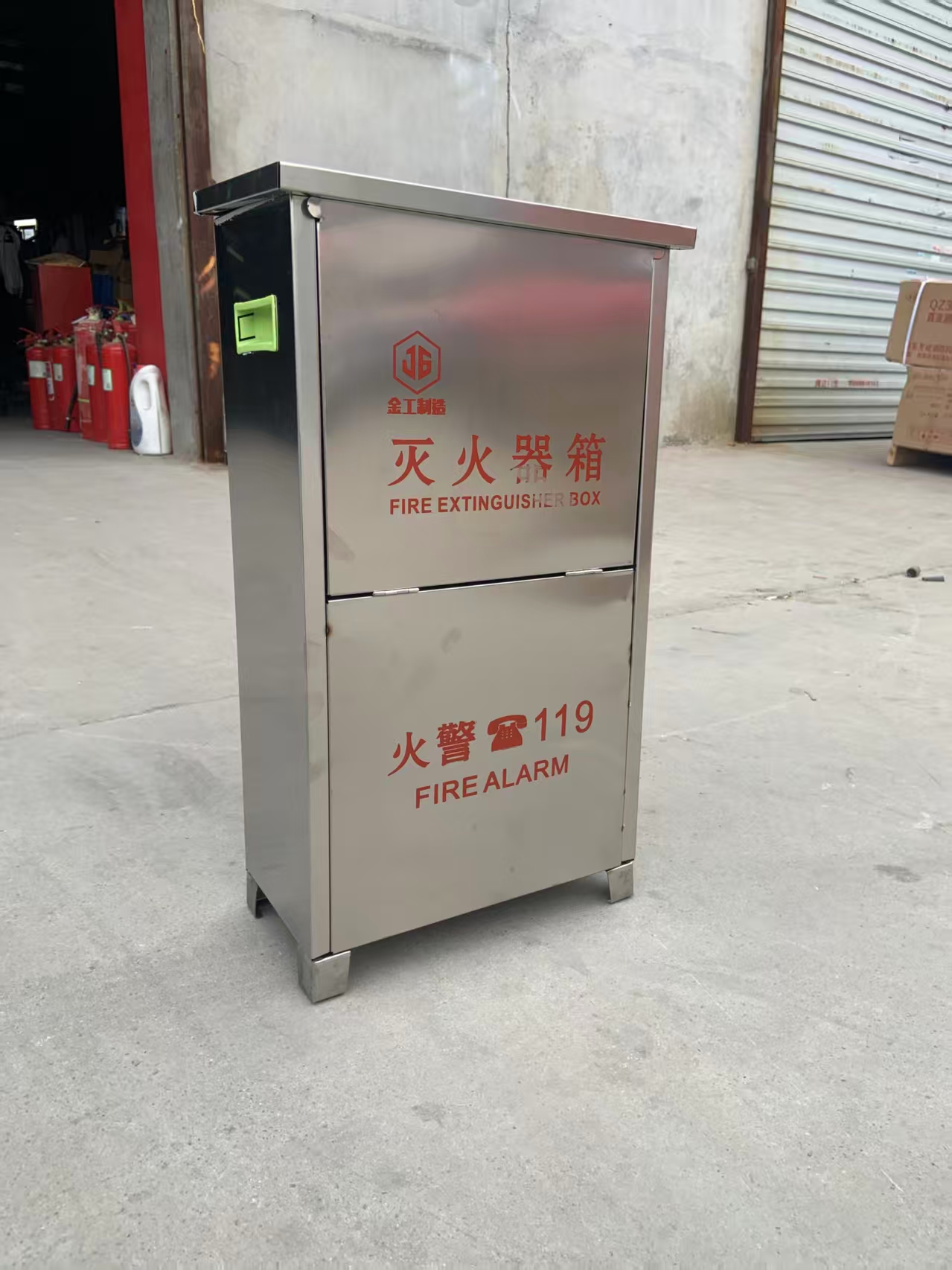 金工  201不锈钢 二氧化碳灭火器箱 7*2 0.8-二氧化碳7*2 0.8