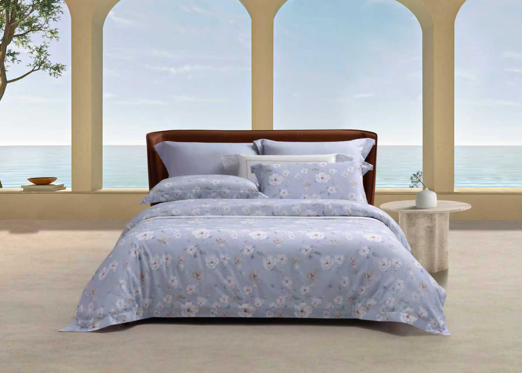 水星家纺 床品五件套 （被子1.5*2m+被套+床单+枕套+枕芯800g）-套