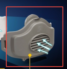 普达 FC-8005 防尘口罩盒装承接座配件-