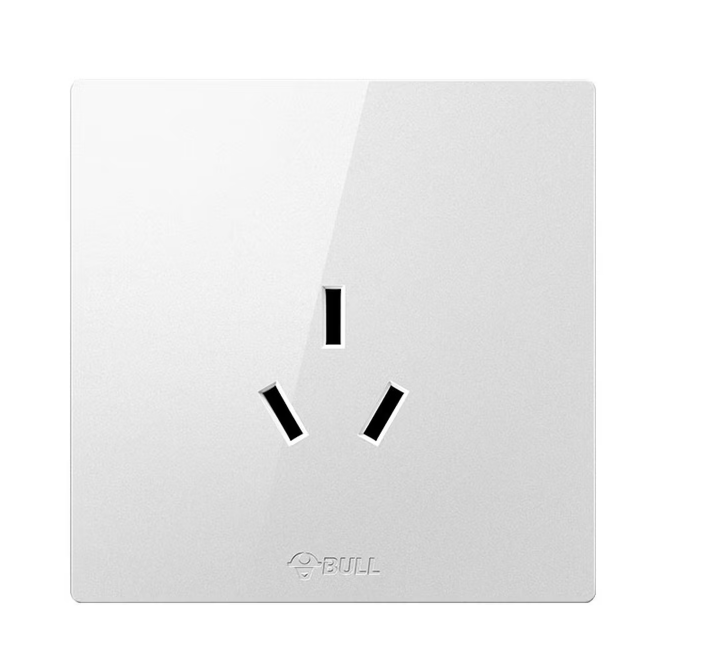 公牛（BULL） G37Z104 一位三极插座16A（白）-个