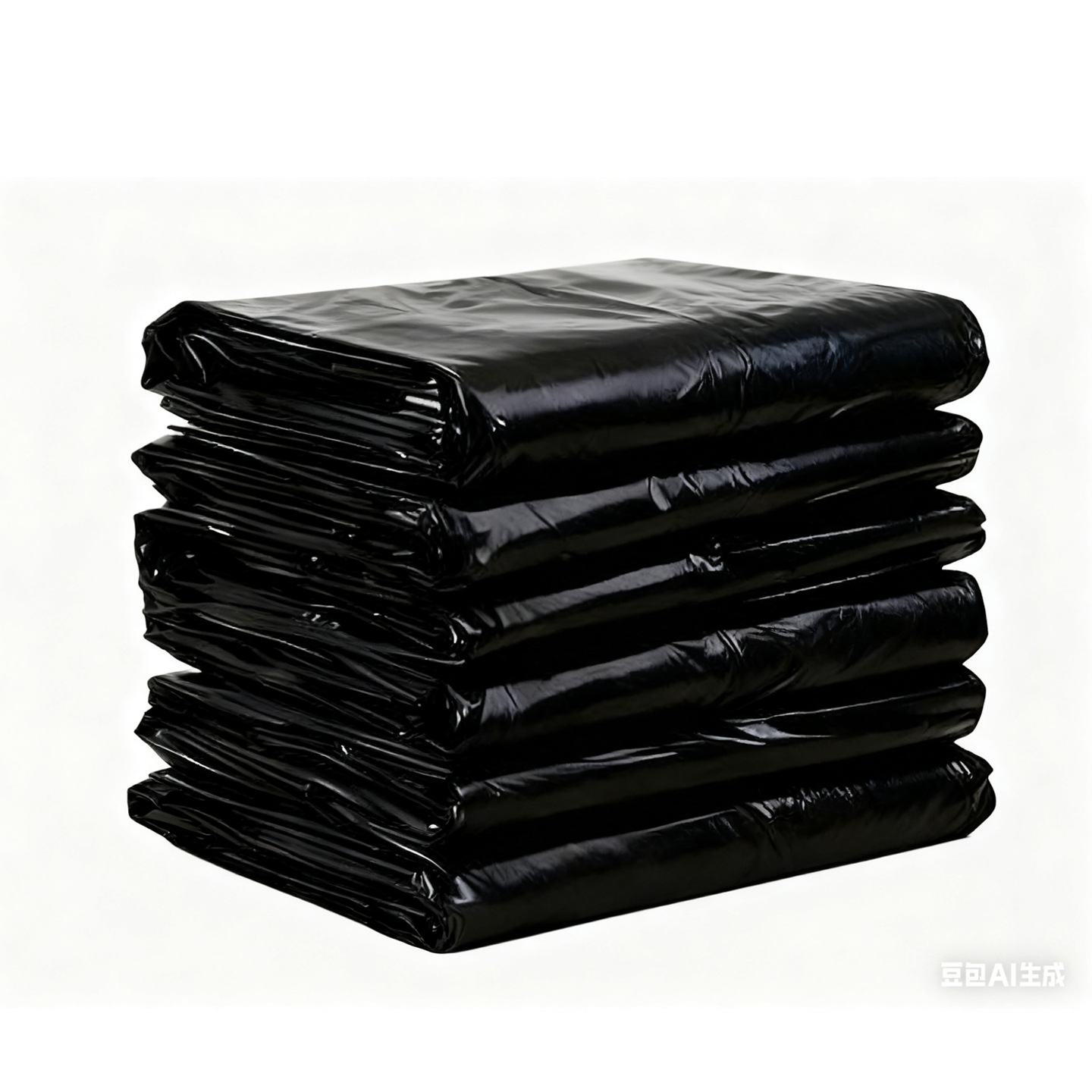 	 金悦  平口式90*110cm3丝 垃圾袋-黑色