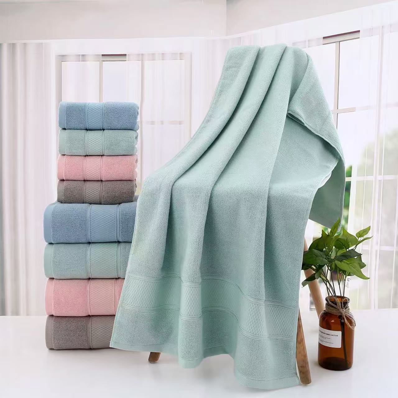 固安捷 纯棉毛巾75*34 110g（定制）-随机