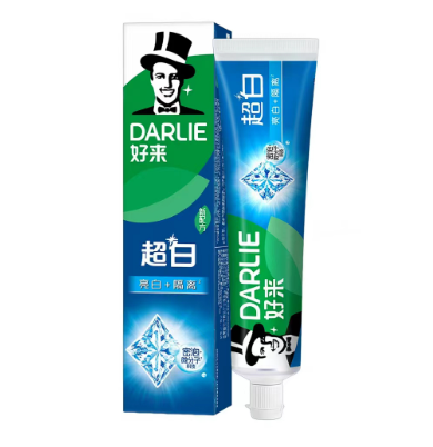 黑人 好来超白 牙膏-90g