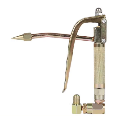 百劳汇 高压气动注油器黄油机万向黄油枪枪头 铸铁-双手柄