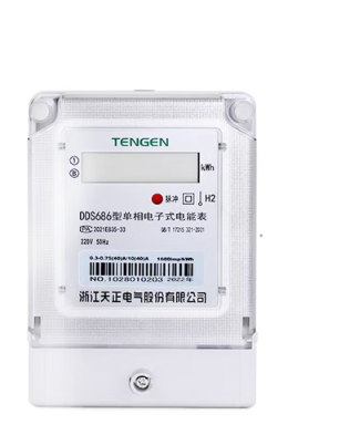 天正电气 DDS686 电子式有功电能表1.0级220V15(60)A-个