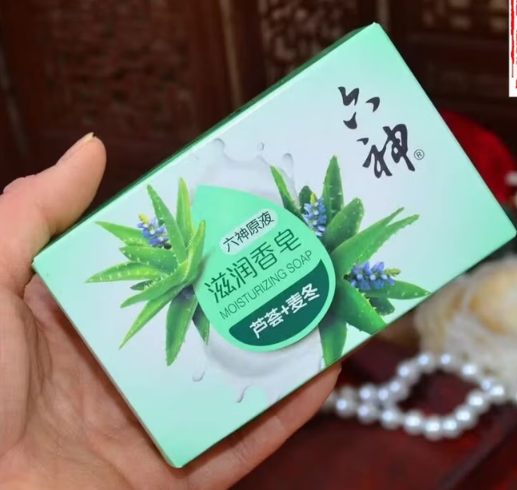  六神 滋润 香皂（芦荟+麦冬）-108g