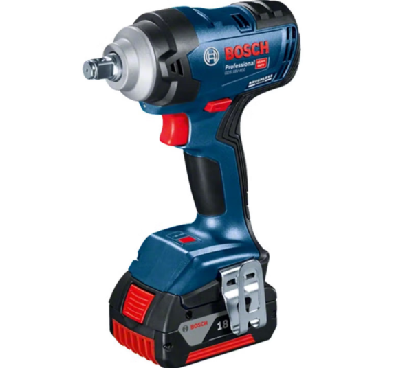 博世 GDS 18V-400 充电式电动扳手4.0一电一充-4.35