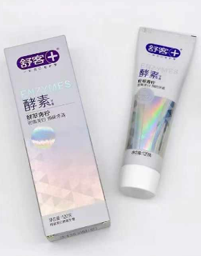 舒克 美白酵素 牙膏（非原箱）-120g