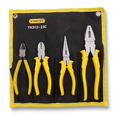 史丹利 TK912-23C 4件钳子套装-6寸