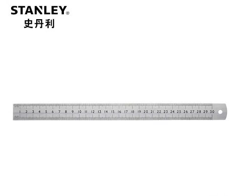 史丹利 35-345-23 不锈钢直尺-300mm