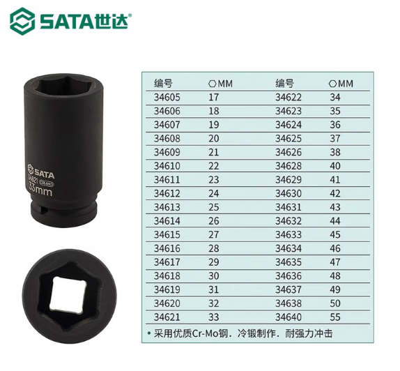 世达工具 34620 3/4