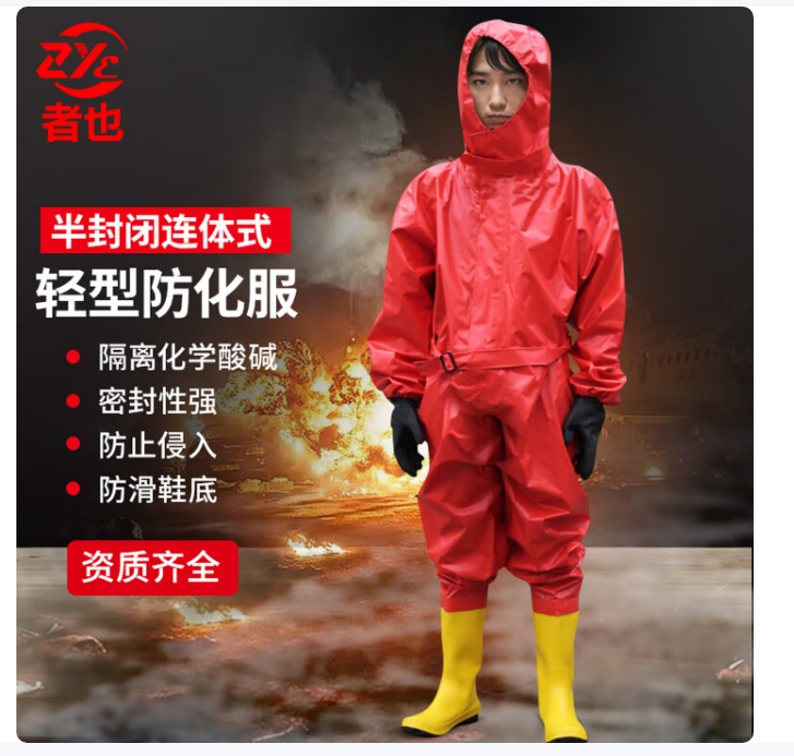 者也  ZY632 化学防护服鞋子 -均码/42
