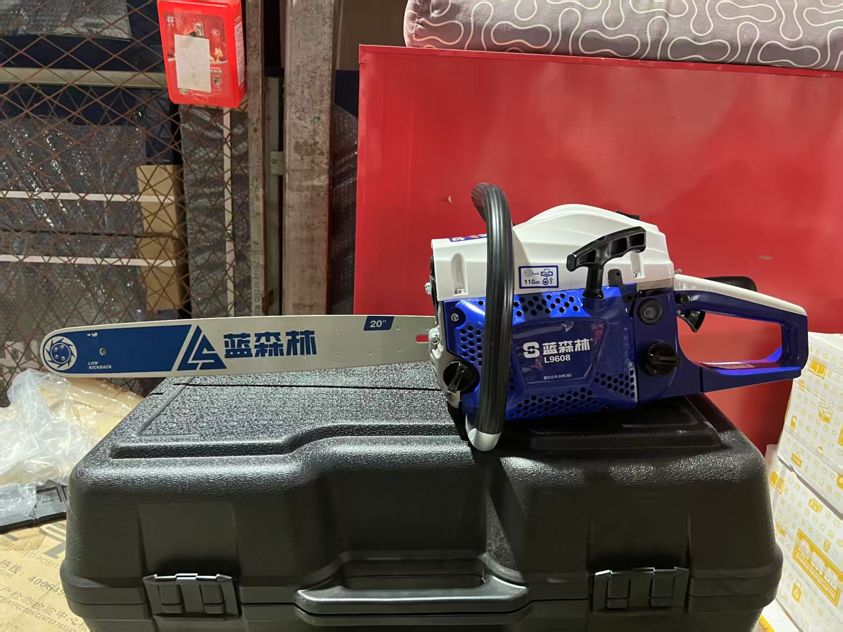  蓝森林 L9608 机动链锯-蓝色