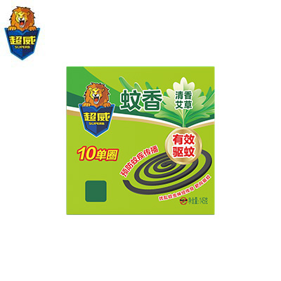 超威 6920174751000 微烟蚊香艾草清香(小圈)10圈/盒-盒