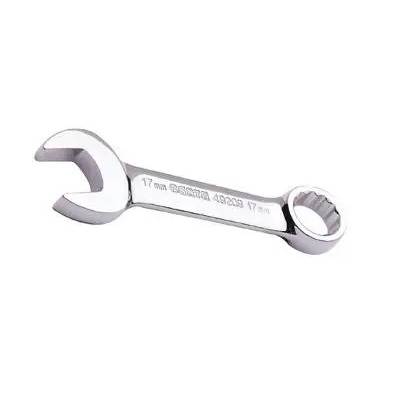 世达工具 49210 全抛光两用短扳手19MM-个
