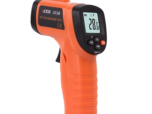 胜利仪器 VICTOR 303B 工业级红外测温仪--30 °C 至 500 °C（-22 °F 至 932 °F）