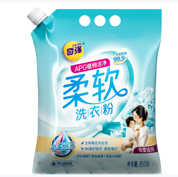 奇强 柔软洗衣粉 （梦幻经典香）-850g