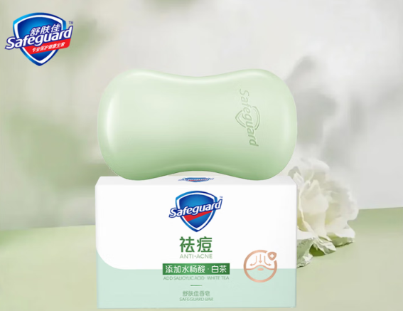 舒肤佳 祛痘香皂 白茶（含水杨酸）-108g