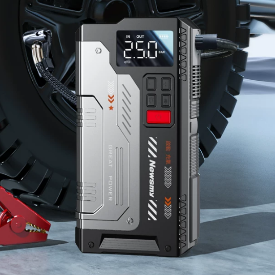 纽曼 V6 16000毫安/搭电宝充气泵一体机-80L/分钟