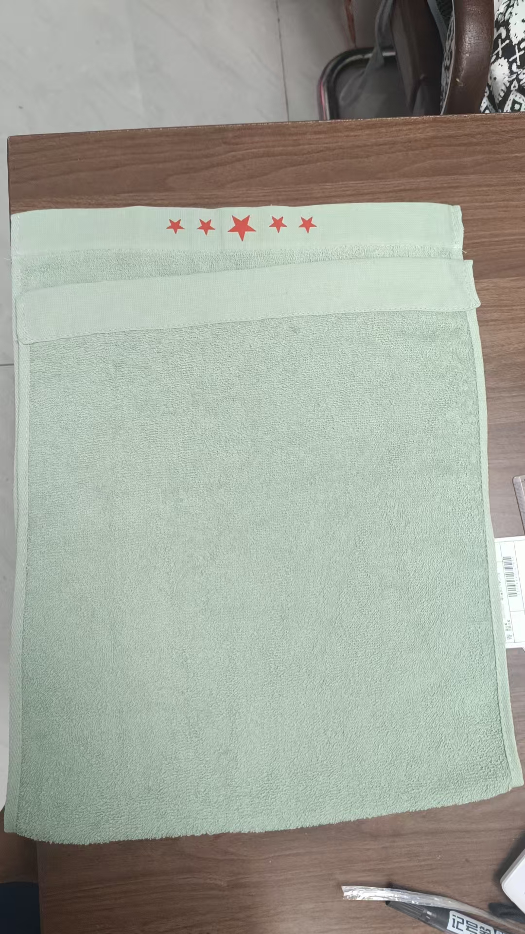 际华 毛巾 消防军绿色 34*84cm-绿色