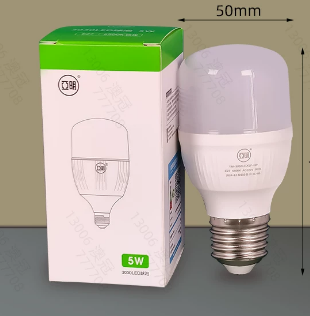  明华亚明 白光低压12V-85V通用 LED柱形灯-把