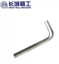 长城精工 331104 镀镍标准内六角扳手4MM-个