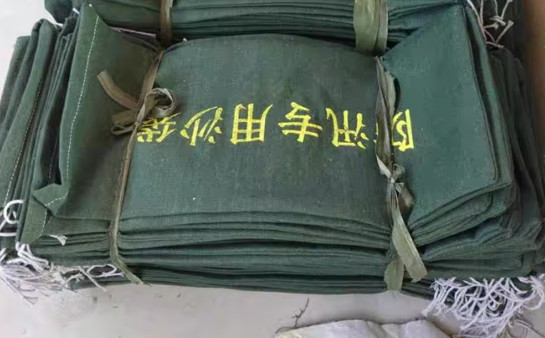龙兴 防汛沙袋 20*60 抽绳款-绿色