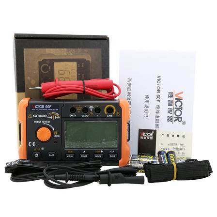 胜利仪器 VC60F（NVC60F） 绝缘电阻测试仪-台