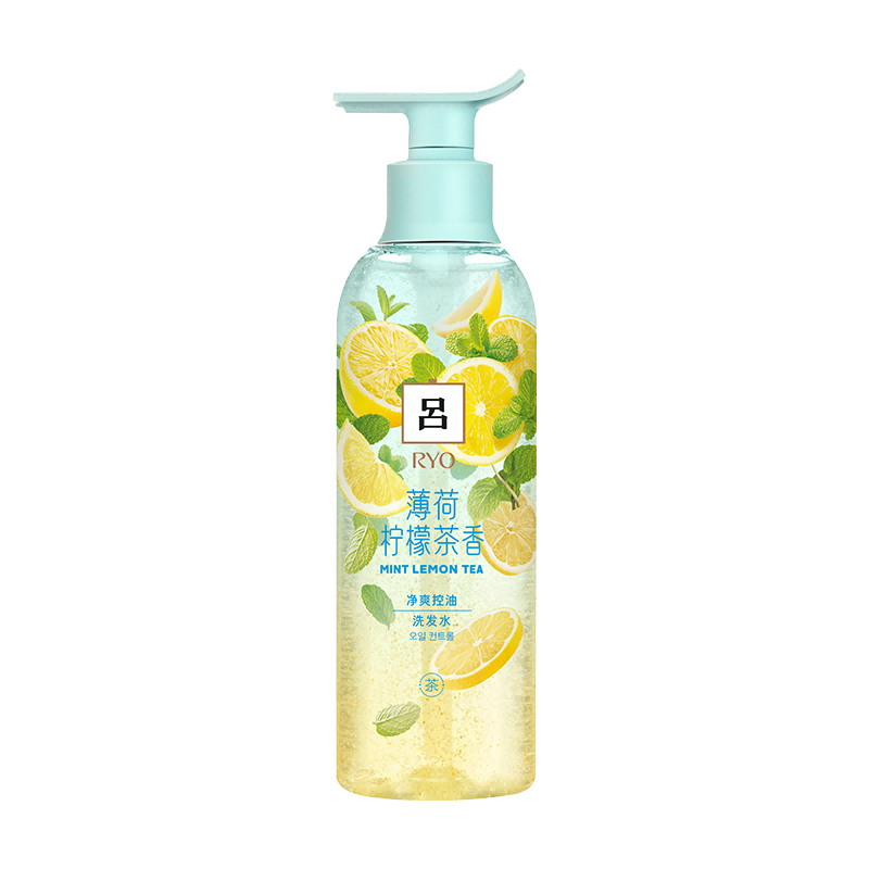 吕（Ryo） 薄荷柠檬茶香 洗发水（净爽控油）-400ml