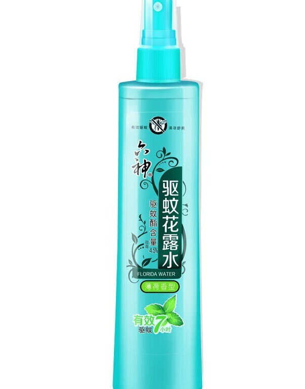  六神 驱蚊花露水 驱蚊酯45%（薄荷香型）-180ml
