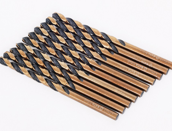 世达工具 52665 10件套高速钢全磨制黑金麻花钻-6.5mm