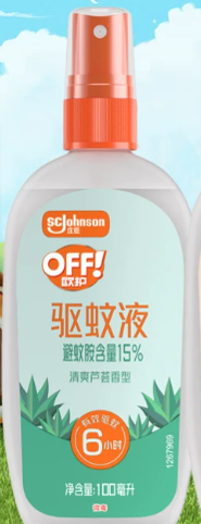雷达 驱蚊液 清爽芦苔香型-100ml